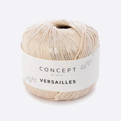 Пряжа Katia Versailles (1133.82, Крем)