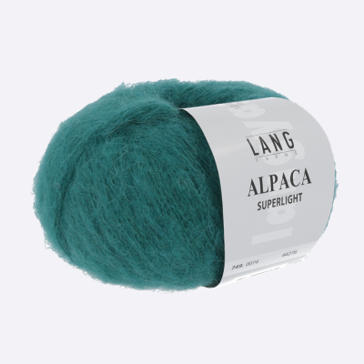 Пряжа Lang Yarns Alpaca Superlight (0074, Тиффани)