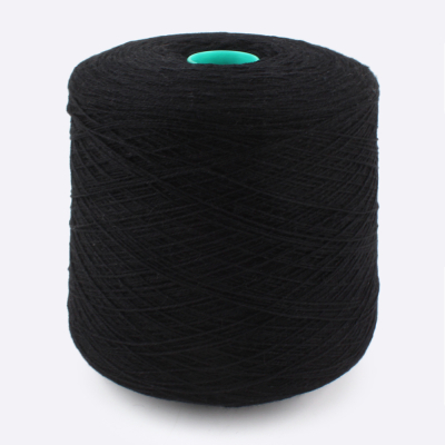 Бобина кашемир с мериносом Paradiso by Biagioli Modesto 2/15 (65% кашемир, 35% меринос), 750 м. (617410, Черный)