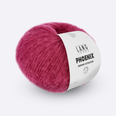 Пряжа Lang Phoenix (1107.0065, Фуксия)