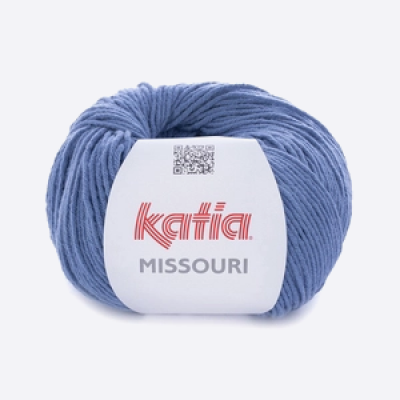 Пряжа Katia Missouri (947.11, Джинсовый)