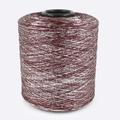 Бобина Shiny Shades (78% вискоза, 12% люрекс, 10% Па), 1600 м. (2017, Марсала)