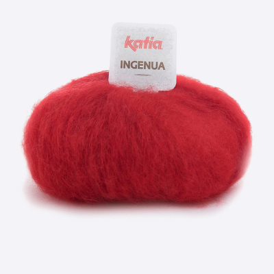 Пряжа Katia Ingenua (389.4, Ред роуз)