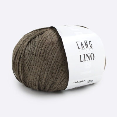 Пряжа Lang Lino (784.0097, Хаки)