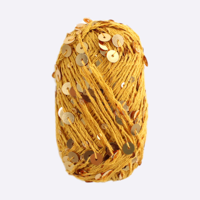 Королевские крафтовые пайетки (Желтый с золотым, 54219)