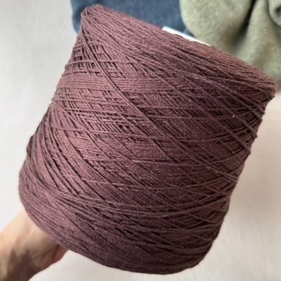 Бобина Seta Bourette (100% буретный шелк) (1035, Макадамия, 370 м)