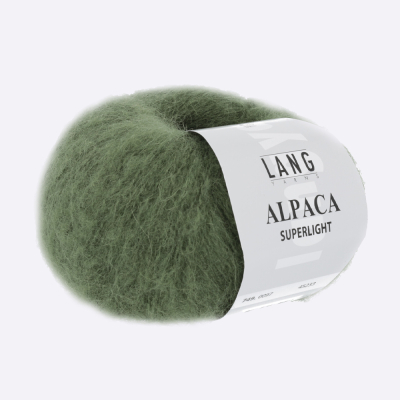 Пряжа Lang Yarns Alpaca Superlight (749.0097, Хвоя)