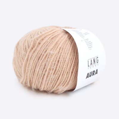 Пряжа Lang Aura (1091.0030, Ваниль)