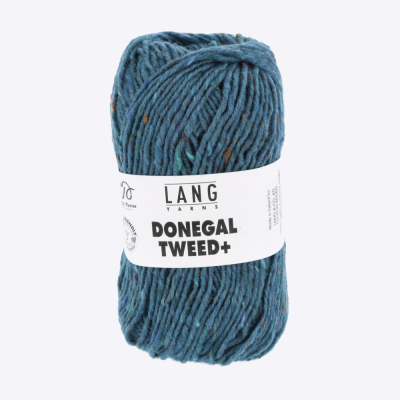 Пряжа Lang Donegal Tweed+ (1143.0074, Петролика)