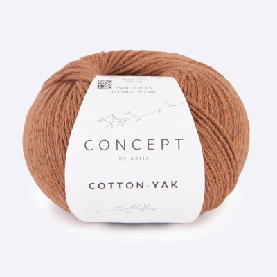 Пряжа Katia Cotton-Yak (133, Медный) Пряжа Katia Cotton-Yak (133, Медный)