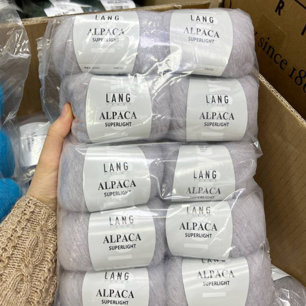 Пряжа Lang Alpaca Superlight