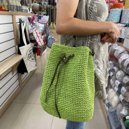 Набор для сумки-торбы из натуральной кожи Набор для сумки-торбы из натуральной кожи