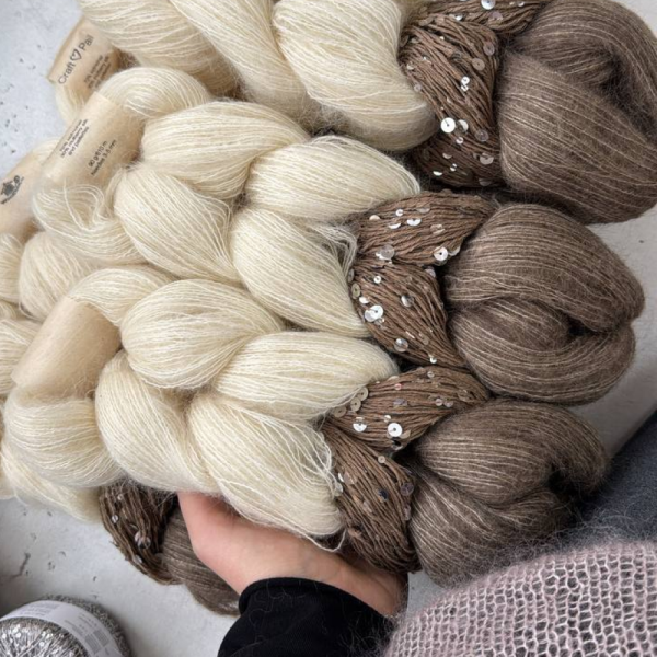 Косичка кидмохер на шелке Craft Pail