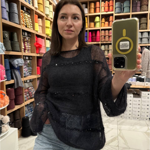 Косичка кидмохер на шелке Craft Pail