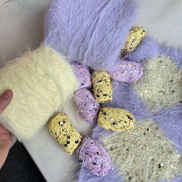 Королевские крафтовые пайетки