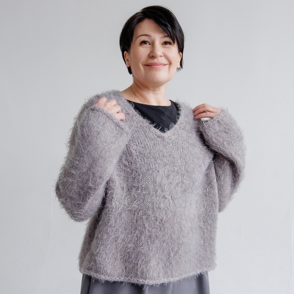 Описание вязания #Джемпер_PADLA