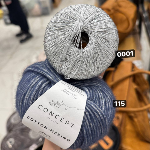 Пряжа Katia Cotton-Merino Пряжа Katia Cotton-Merino