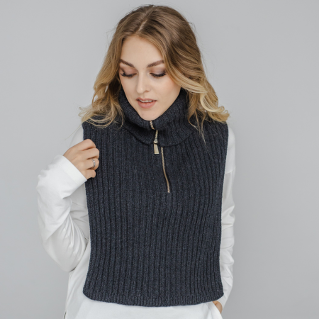 Описание вязания #Манишка_Zara