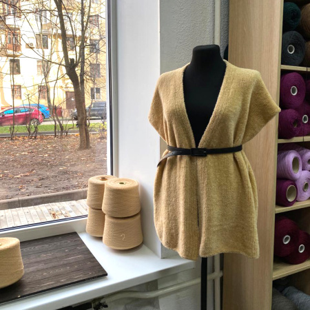 Описание вязания #Жилет_Peluce