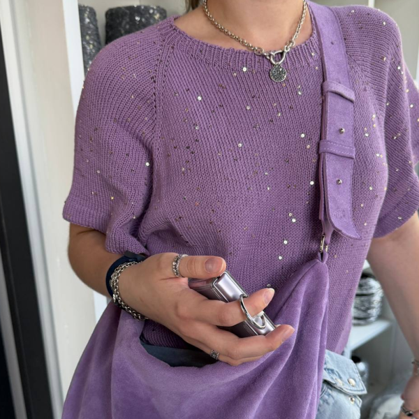 Бобина Cotton Paillettes Mix