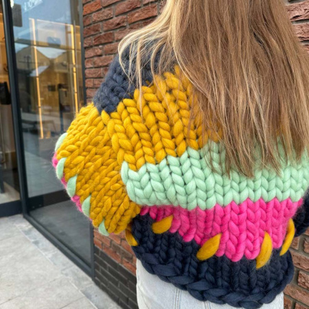 Описание вязания #Вязаная_куртка_из_мериноса Описание вязания #Вязаная_куртка_из_мериноса