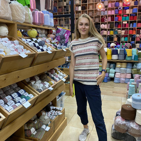 Описание вязания #Футболка_Кучинелли_NEW!