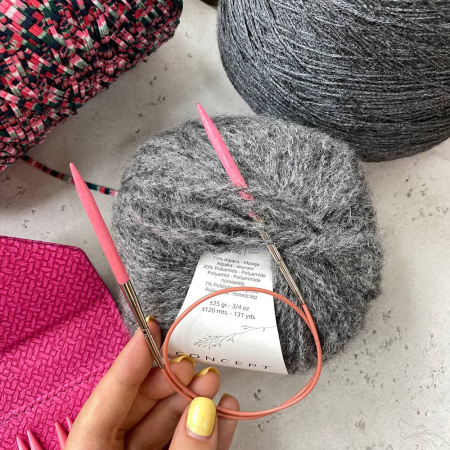 Набор спиц 7 см 9 пар Lykke Blush Magenta