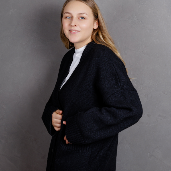 Описание вязания #Кардиган_Сверчок_в_кармане