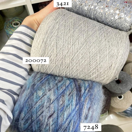 Описание вязания #Мульти_кучи