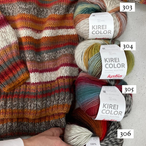 Пряжа Katia Kirei Color