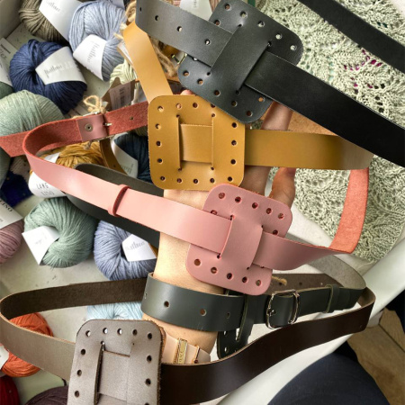 Ремень для поясной сумки из нат. кожи