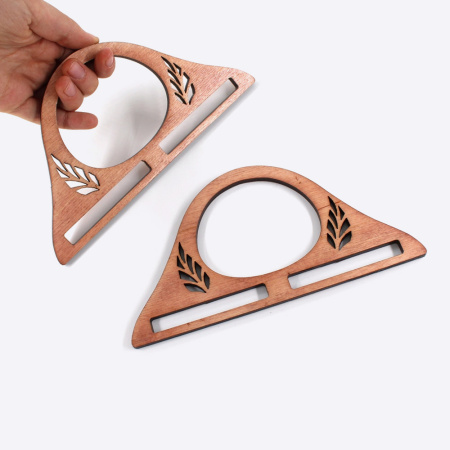 Дизайнерские ручки из дерева, Лавровый лист (Мокко)