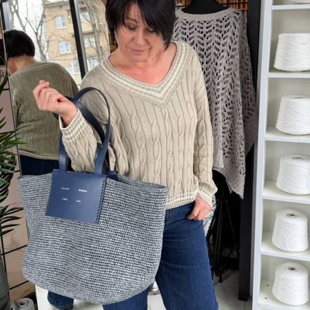 Описание вязания #Сумка_Love_Bag