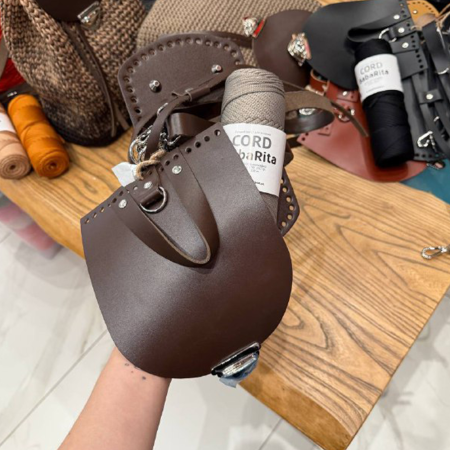 Набор для рюкзака из натуральной кожи