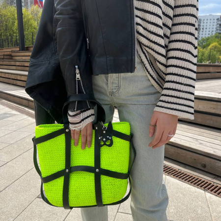 Описание вязания #Сумка_Хлоя