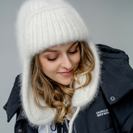 Описание вязания #Ушанка_Московская