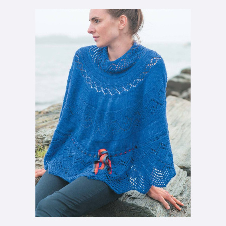 Книга Ажурные шали, шарфы и пуловеры с винтажными мотивами. Спицы. Брук Нико