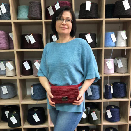 Ремень для поясной сумки из нат. кожи