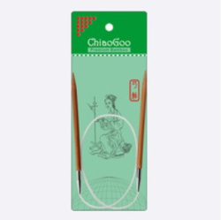 Спицы Chiaogoo круговые, бамбук (2024-10, 6 мм, 60 см)