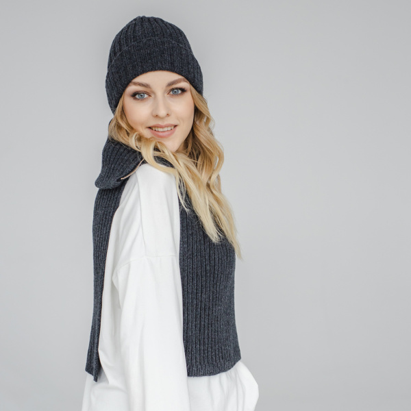 Описание вязания #Шапка_Zara