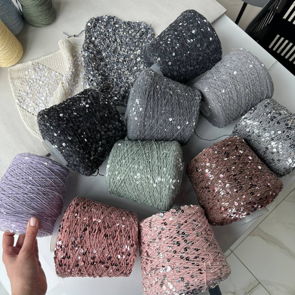 Бобина пайетки Lustro 