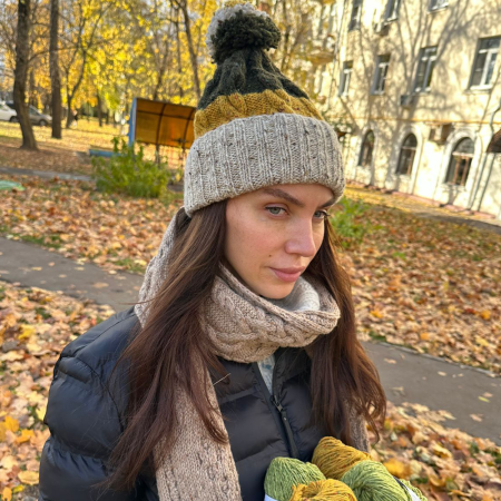 Описание вязания #Шапка_Ирландия