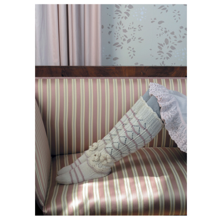 Книга Носочки. Вяжем спицами в разных техниках. Жаккард, ажуры, жгуты и многое другое Мерья Ойянпере