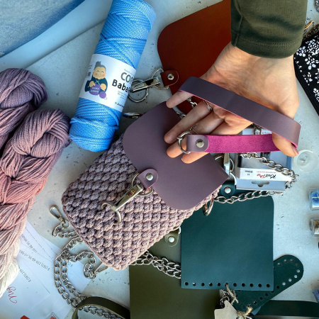 Набор для сумки Миник из натуральной кожи