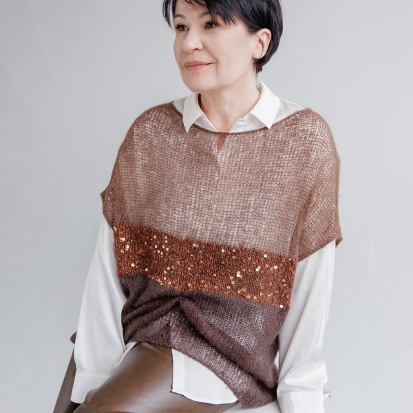 Косичка кидмохер на шелке Craft Pail