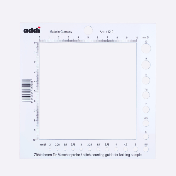 Счетная рамка линейка Addi Square, 412-0