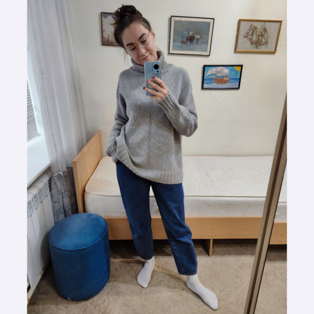 Доступ к онлайн-совместнику. Японское плечо + V-вырез