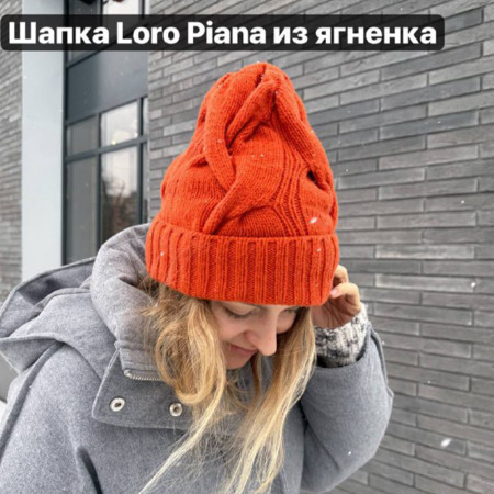 Описание вязания #Шапка_Loro_Piana Описание вязания #Шапка_Loro_Piana