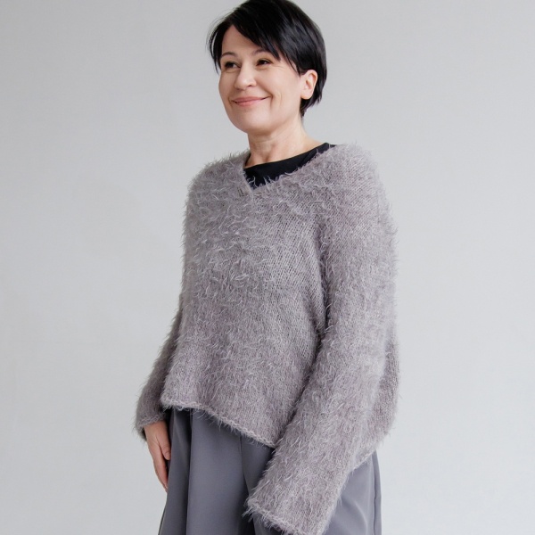 Описание вязания #Джемпер_PADLA