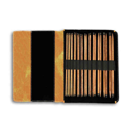 Набор прямых спиц 35 см LYKKE Umber (коричневый) Набор прямых спиц 35 см LYKKE Umber (коричневый)